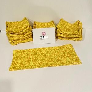 Zali Wedding Chair Sash in Yellow New